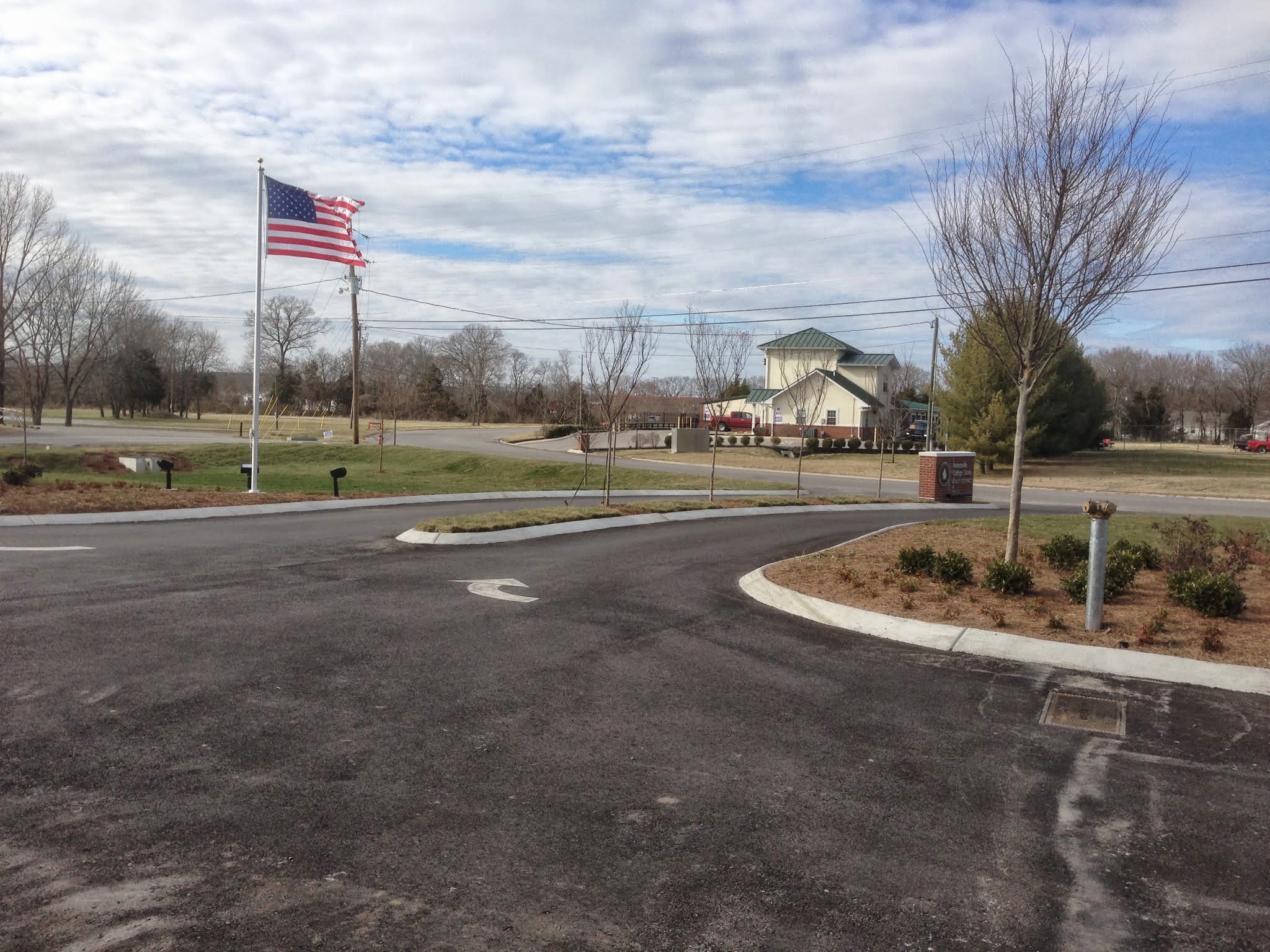 Nolensvill e / College Grove Utility District's headquarte rs. Completed in January, 2013. Provided full civil site design and permitting . Design Limitations: Majority of the site was located within the 100-Year Flood Zone, and the site w