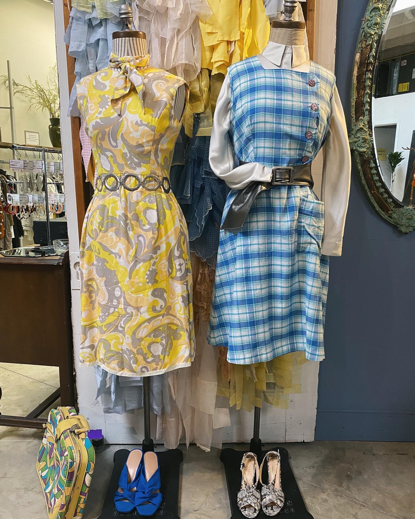 Weather got you down? Cheer up by browsing our ever expanding vintage rack! 🥳