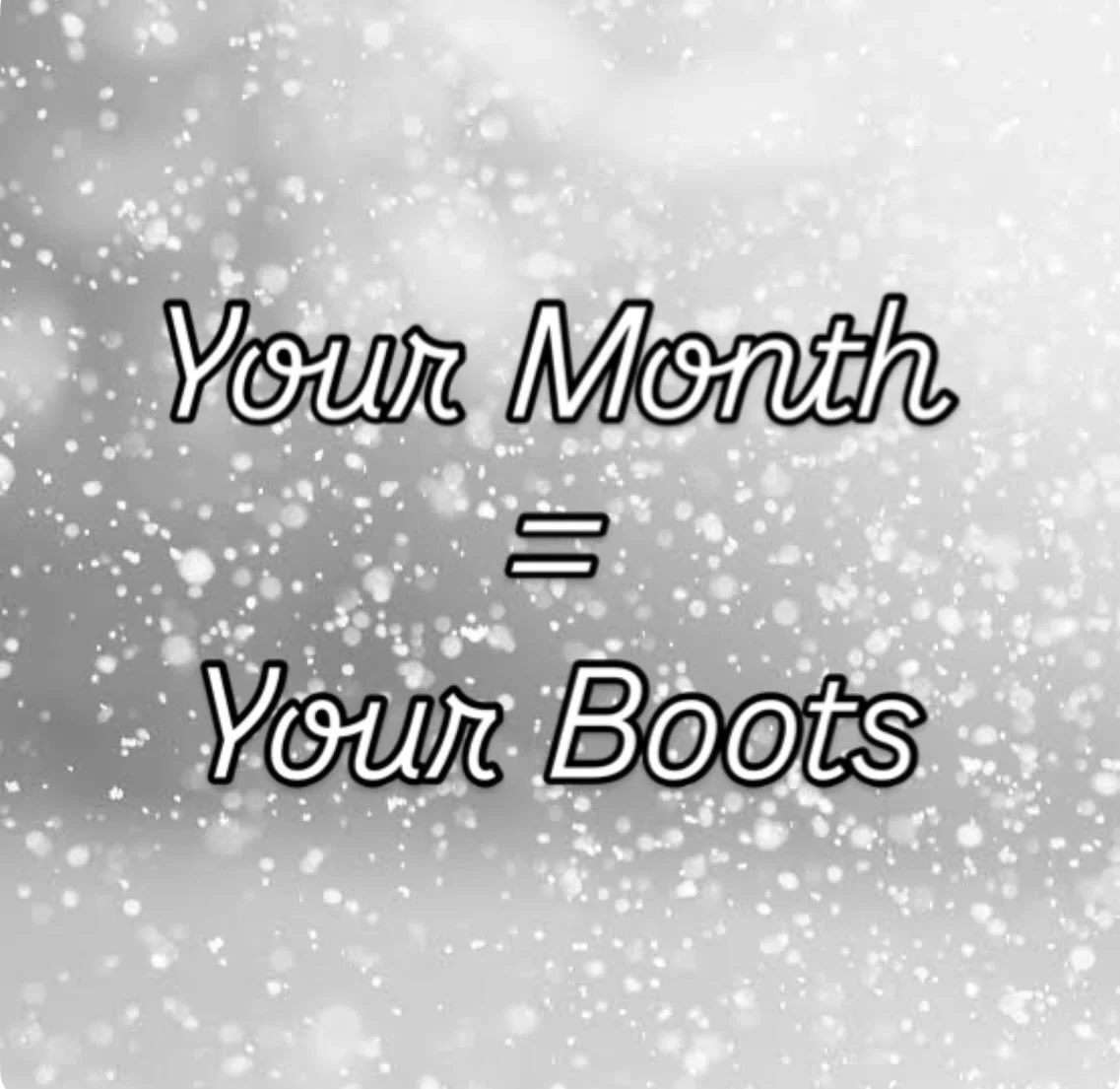 Would you wear your birthday boots? Call or DM for boot details or stop in today from 11-6 ❄️🤍