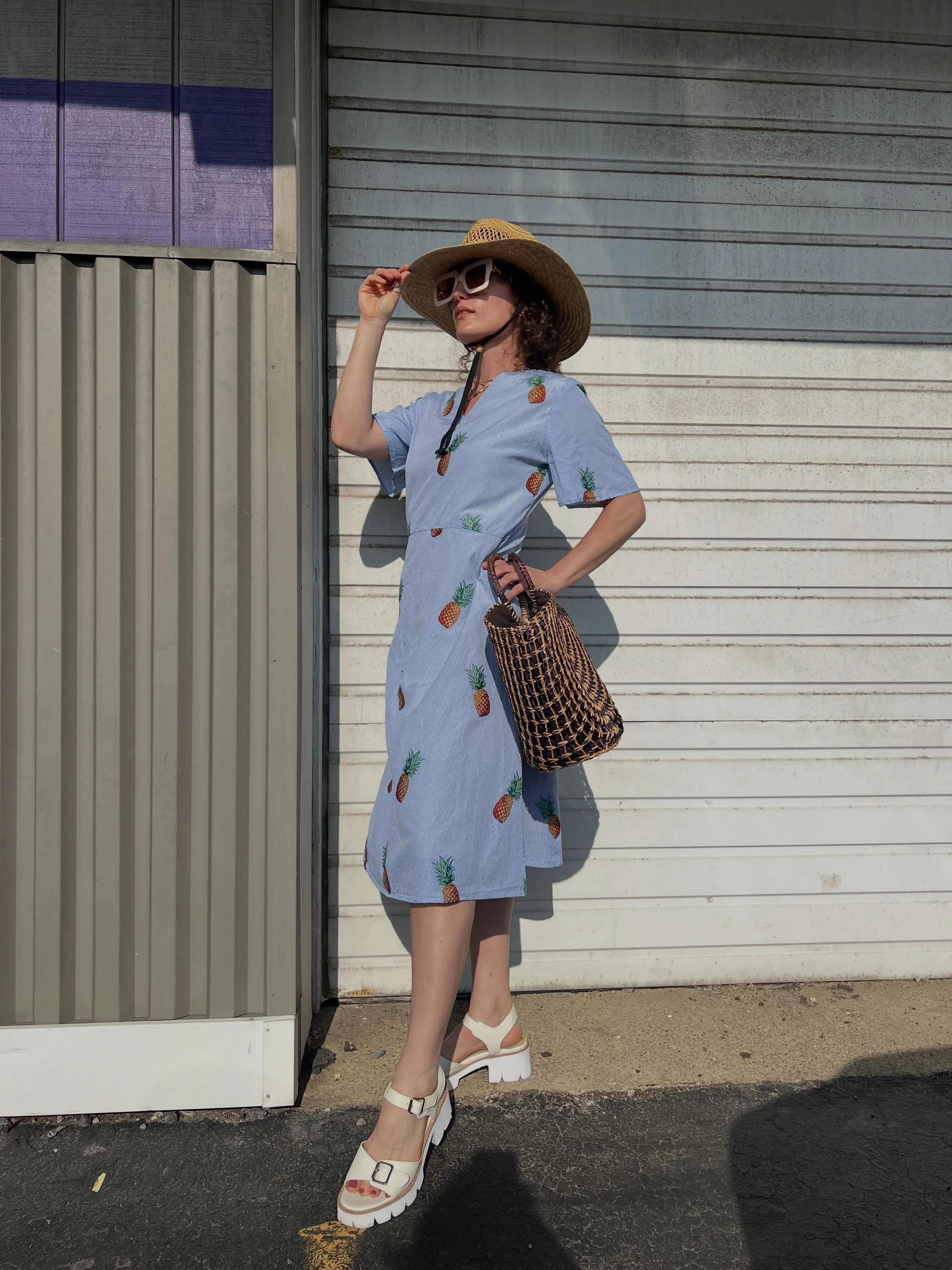 Who&rsquo;s ready for a scorcher? Come visit us to add that perfect accent to your summer plans. We&rsquo;re here from 11-6 today (and every day, except Sundays from 12-5 😉)🌴⛱️🩵

Cream &amp; gold sunglasses - $10
Summer natural fiber garden hat - 
