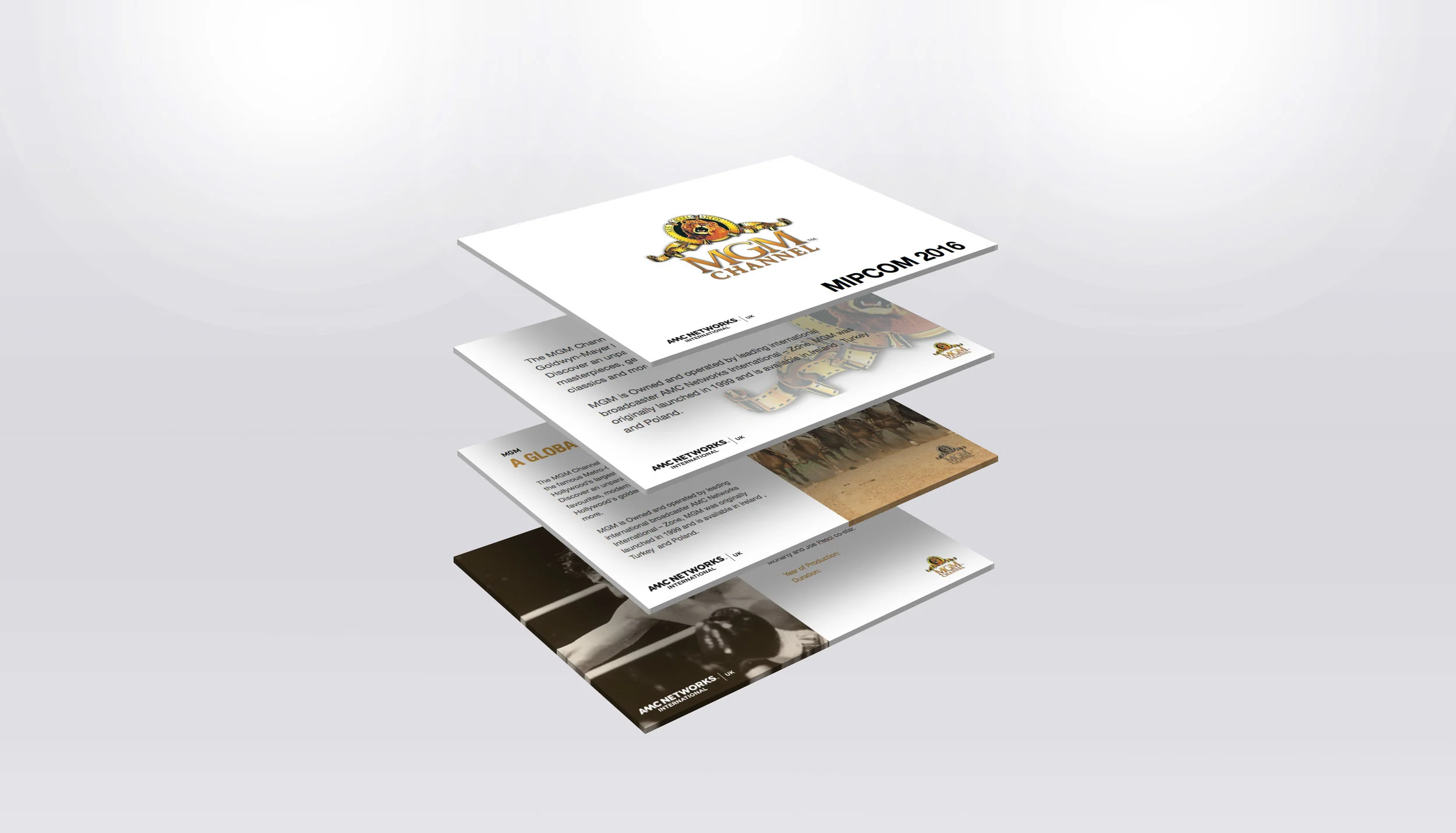 AMC International Powerpoint Design