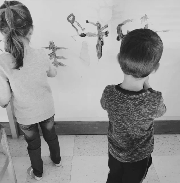 Scarlett and Gideon mural.JPG