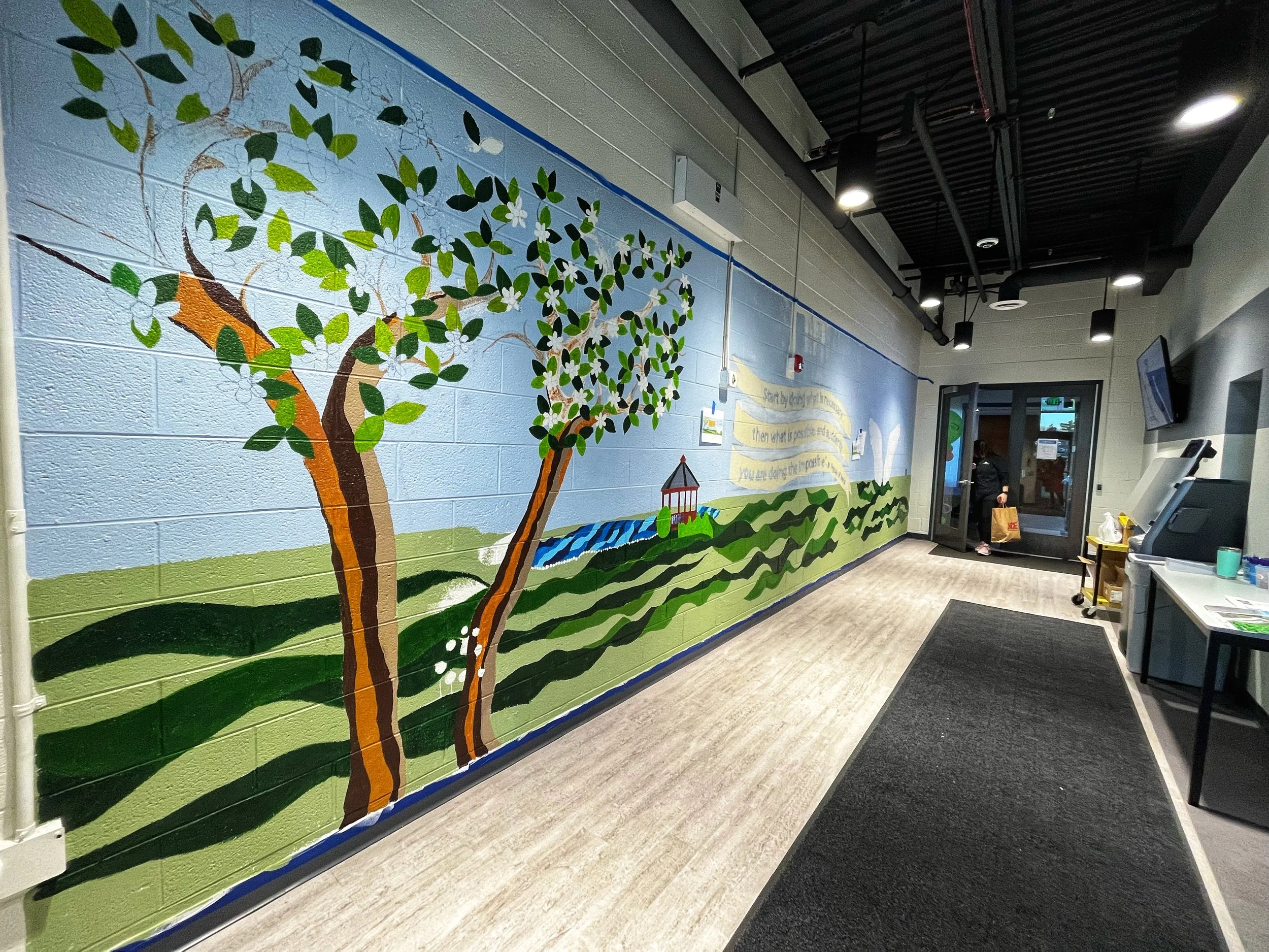 Alliance Catholic Credit Union Mural 