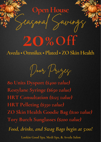 Savings and Door Prizes