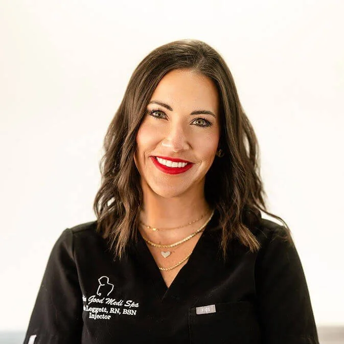 Nicole Leggett RN BSN licensed nurse injector at Lookin Good Spa Wichita Falls TX