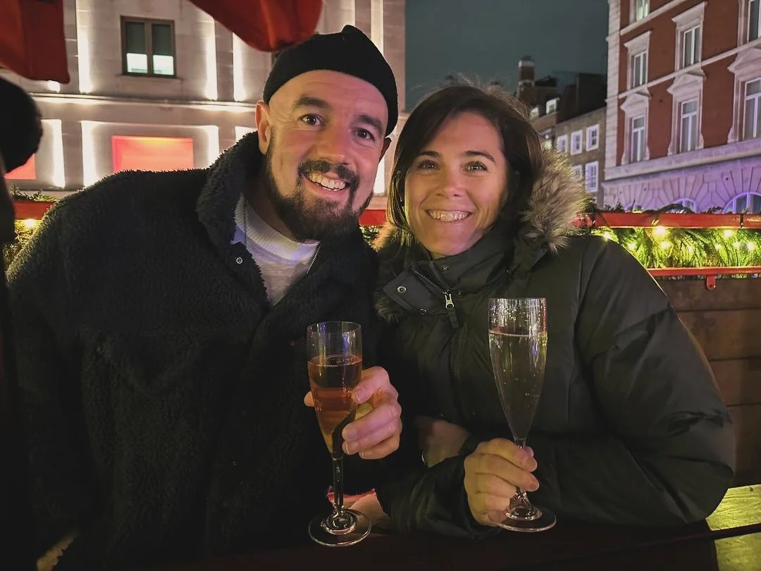 Happy Birthday to my beautiful wife @saravhughes !! The kids and I are so lucky to have you! ❤️ 🥂 🤘