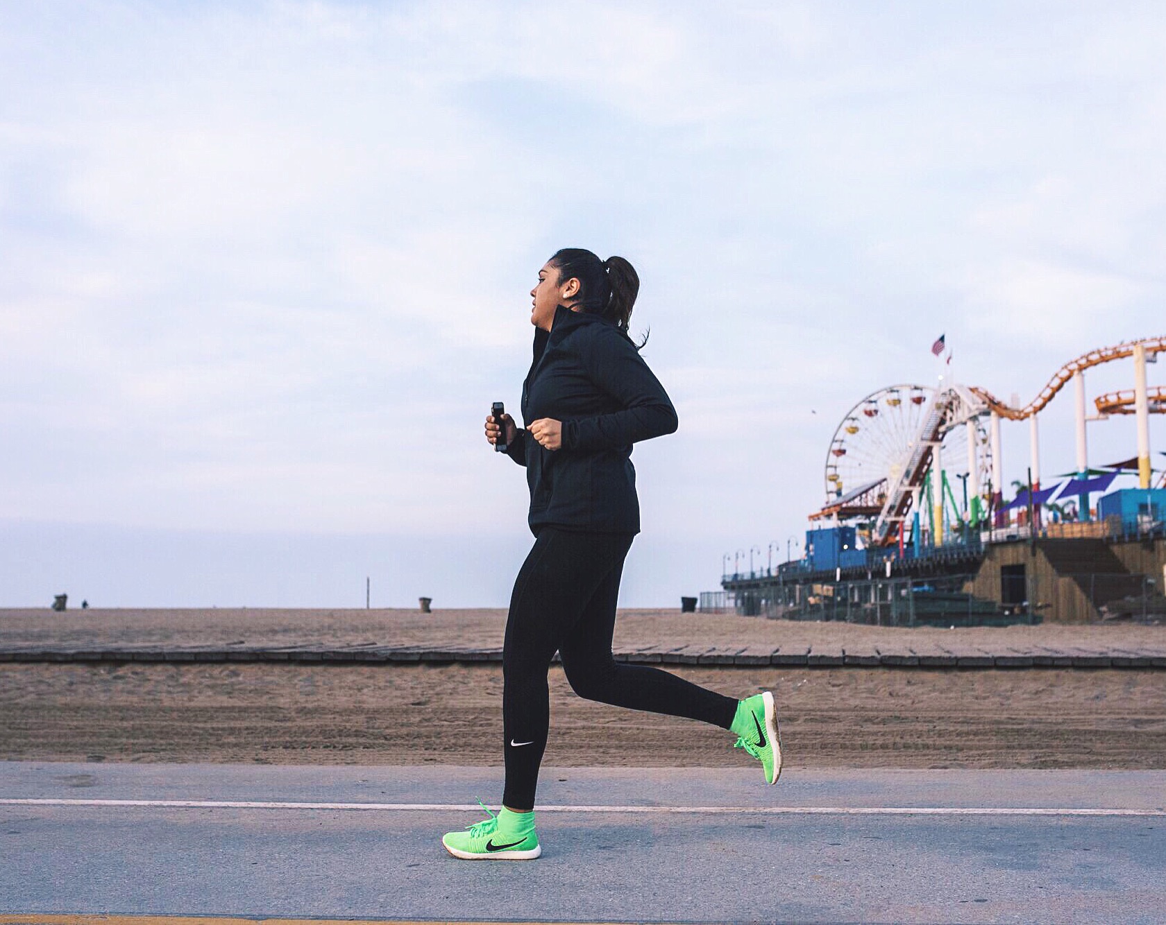 March 3, 2016 - Nike Lunar Epic Flyknit test run. The first picture where I noticed a big change in my appearance. ( Read on this Event Here )
