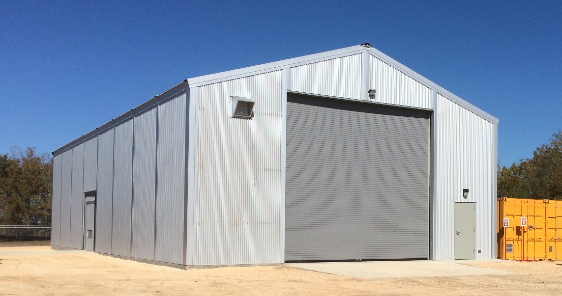 40Wx18Hx80L Olympic Folding Building - sample photo; not building for sale