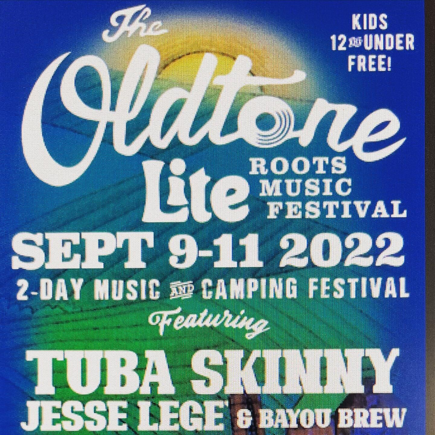 @oldtonemusicfest Y&rsquo;all come! Gonna be one more big time on the ol&rsquo; @coolwhisperfarm ❤️🔥💥👋👍🏽🍺😎❤️