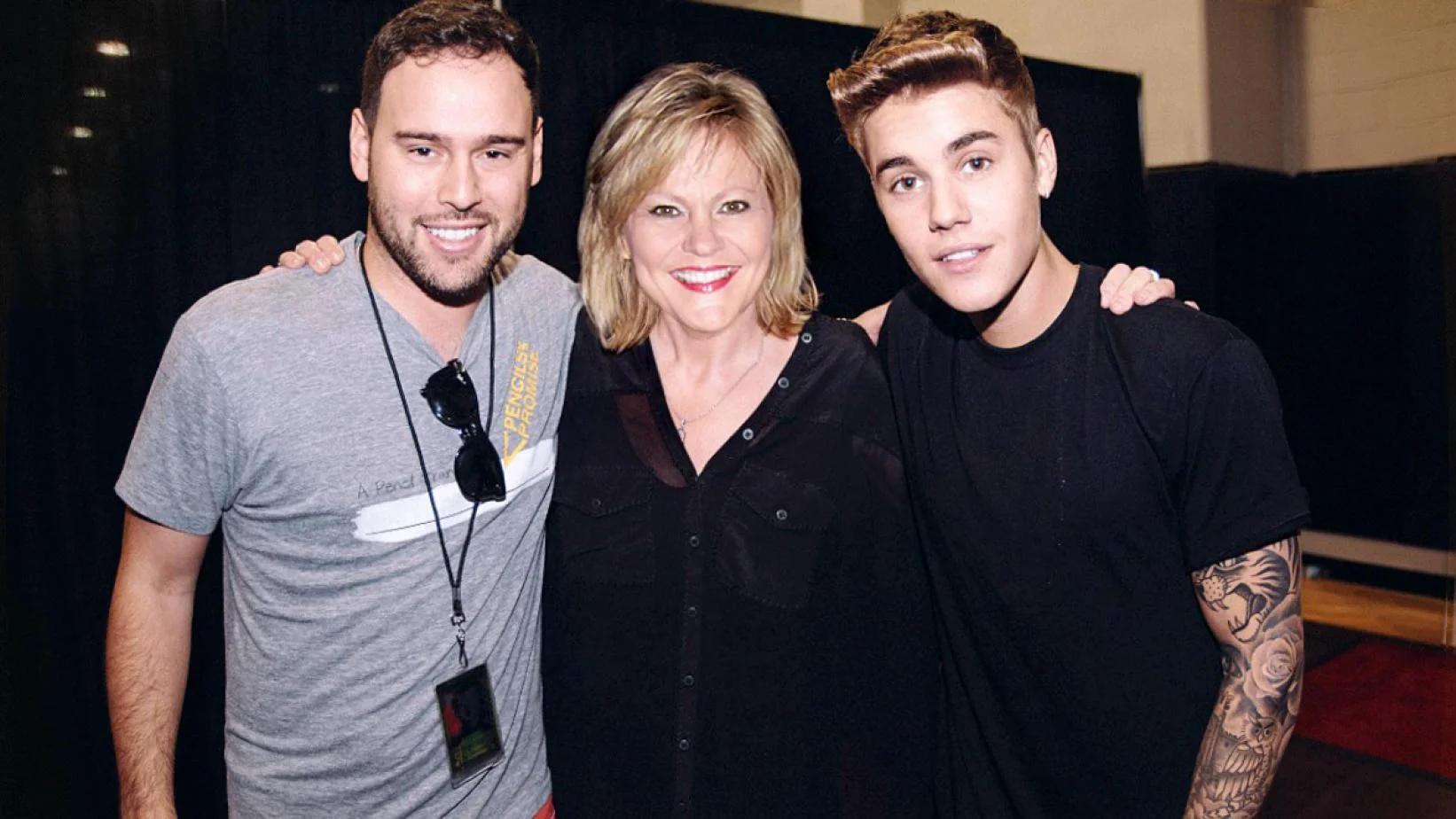 Scooter Braun (Justin Bieber’s Manager), Jan Smith (Vocal Coach), and Justin Bieber