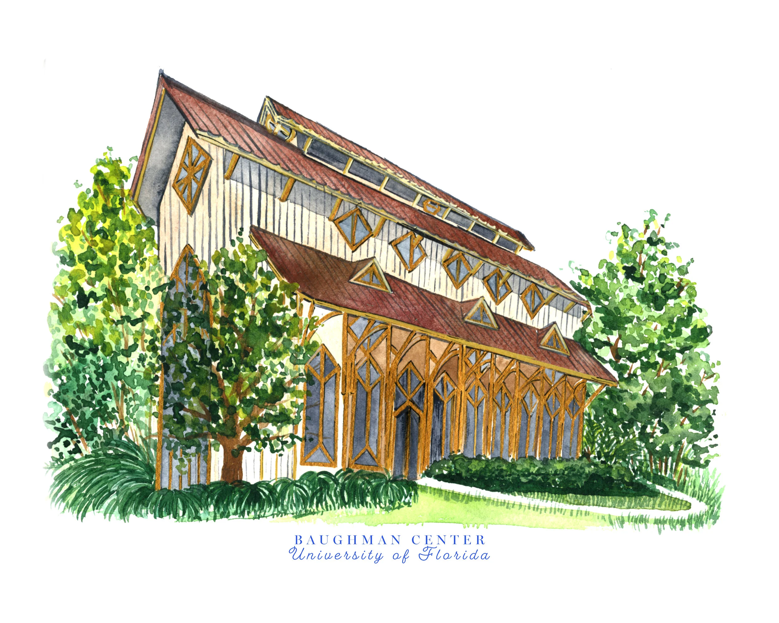 UF Entrance Sign — THE MESSY PAINTER