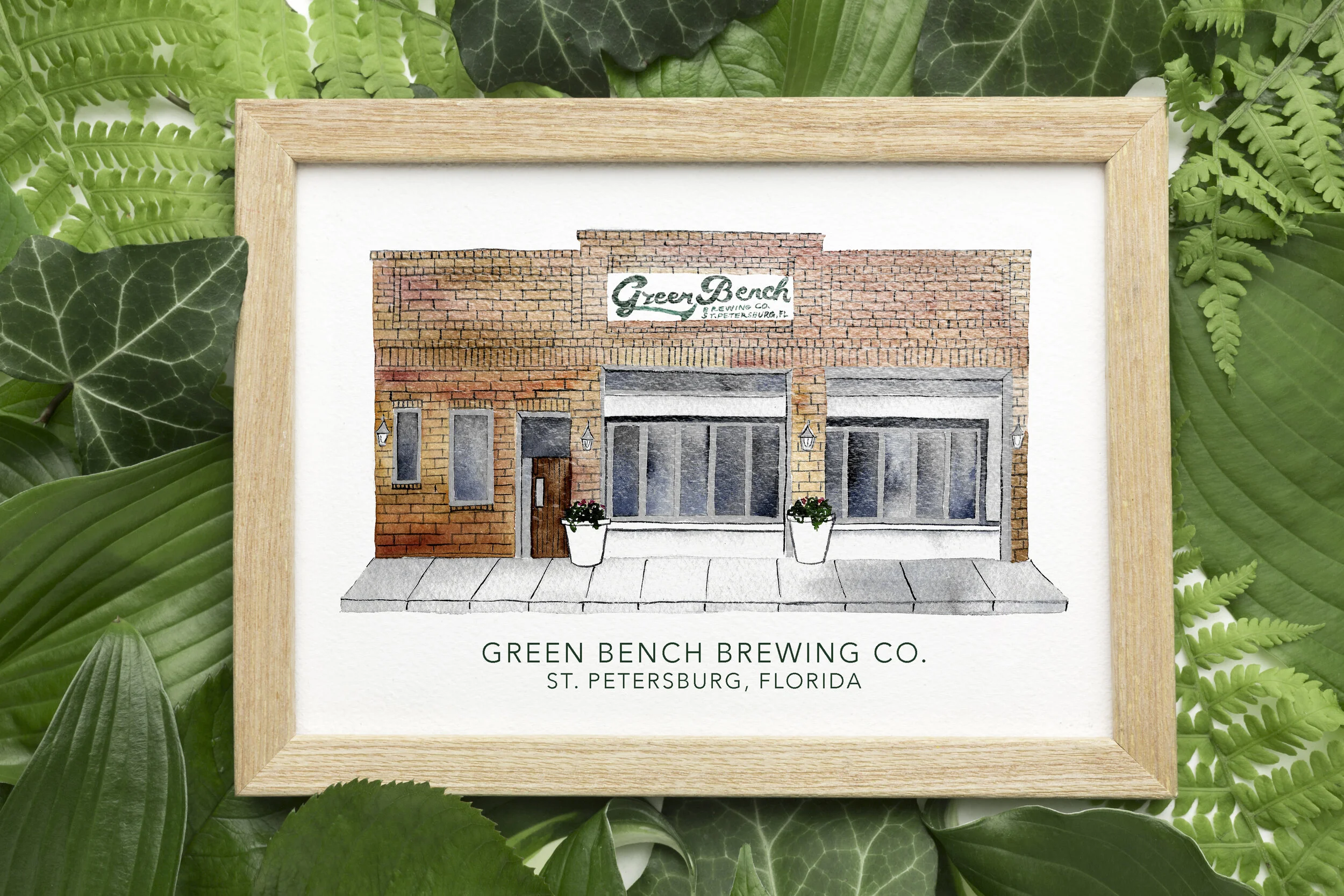 St. Pete Collection Green Bench Brewing Co. — THE MESSY PAINTER