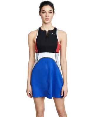 High end designers such as Stella McCartney have collaborated with large sports wear brands such as Adidas to create fashionable tennis dresses so amazing you want to wear them off the court too.