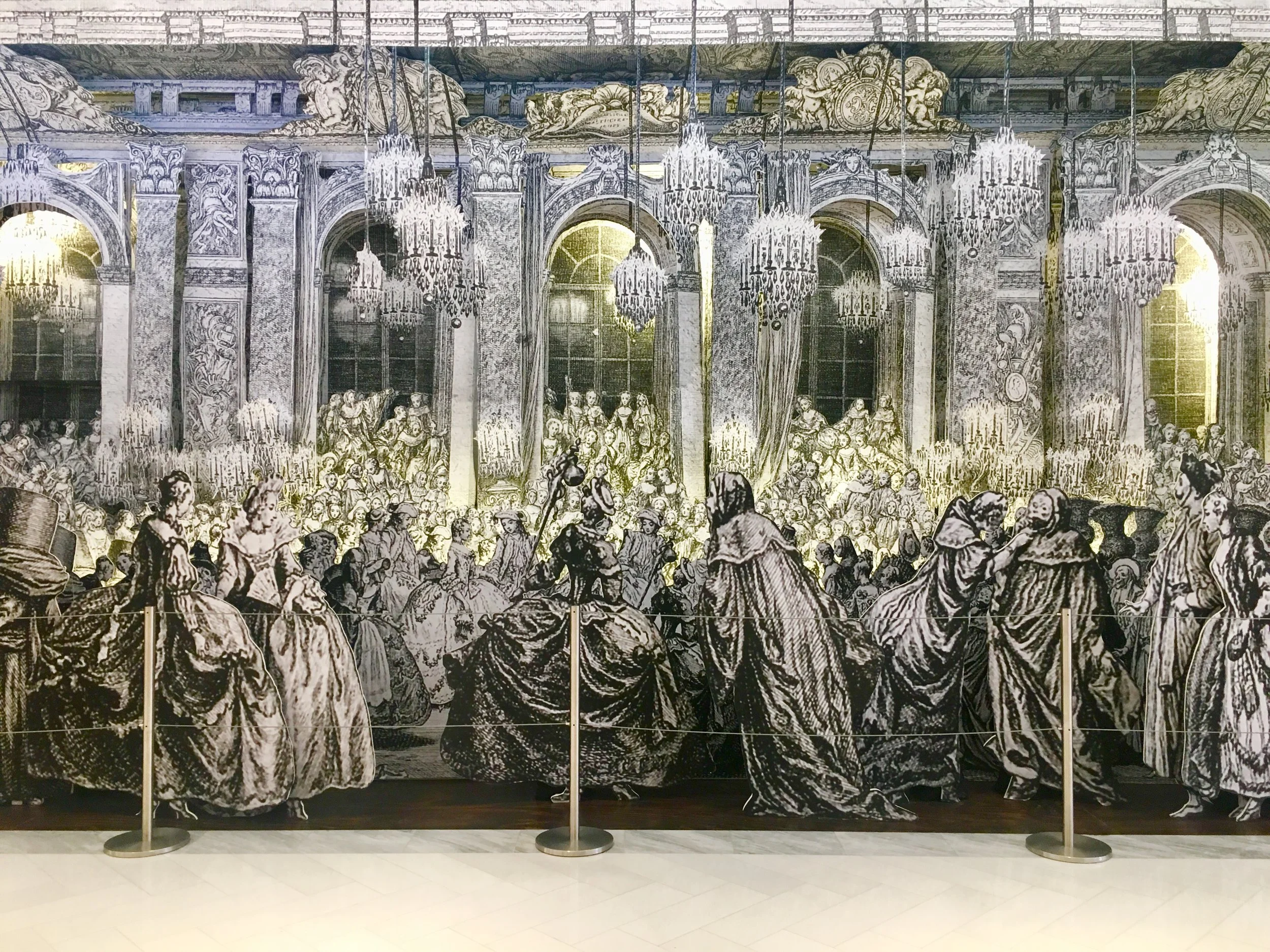 Hudson Yards included art throughout the entire complex.