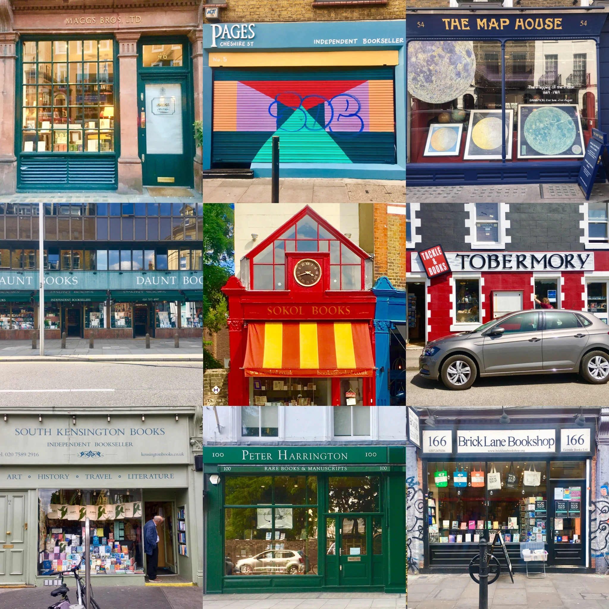 Independent Bookstores of the UK