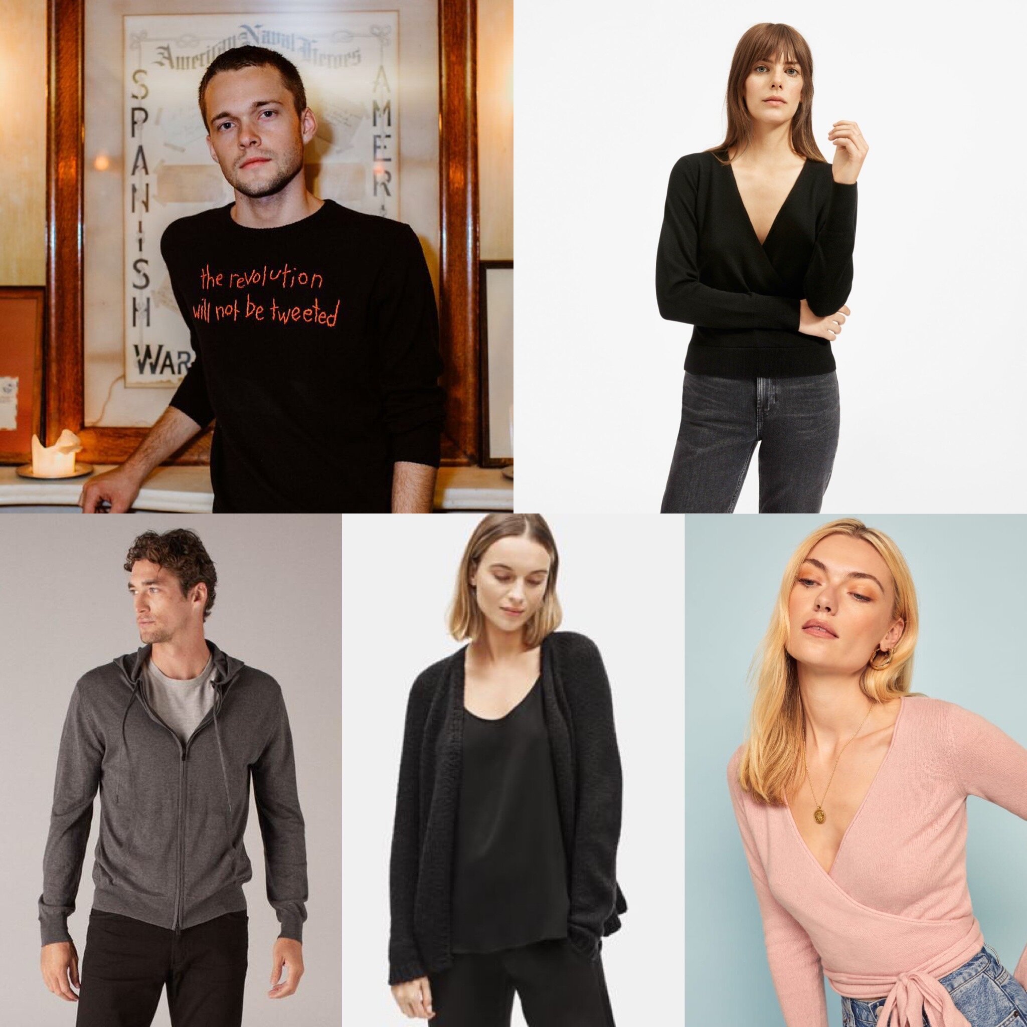 Sustainable Holiday Cashmere Sweater Giving!