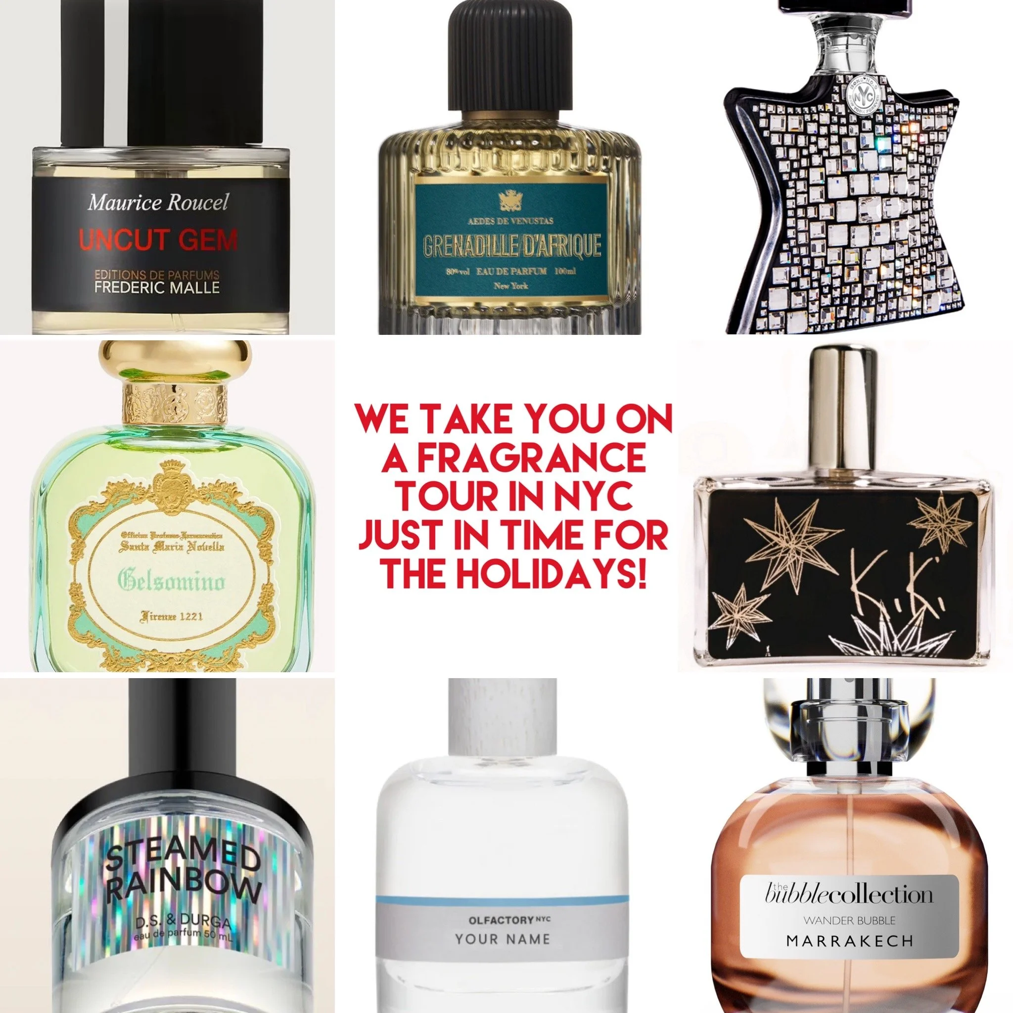 HOLIDAY GIFT IDEAS - AN OLFACTORY TOUR OF LOWER MANHATTAN