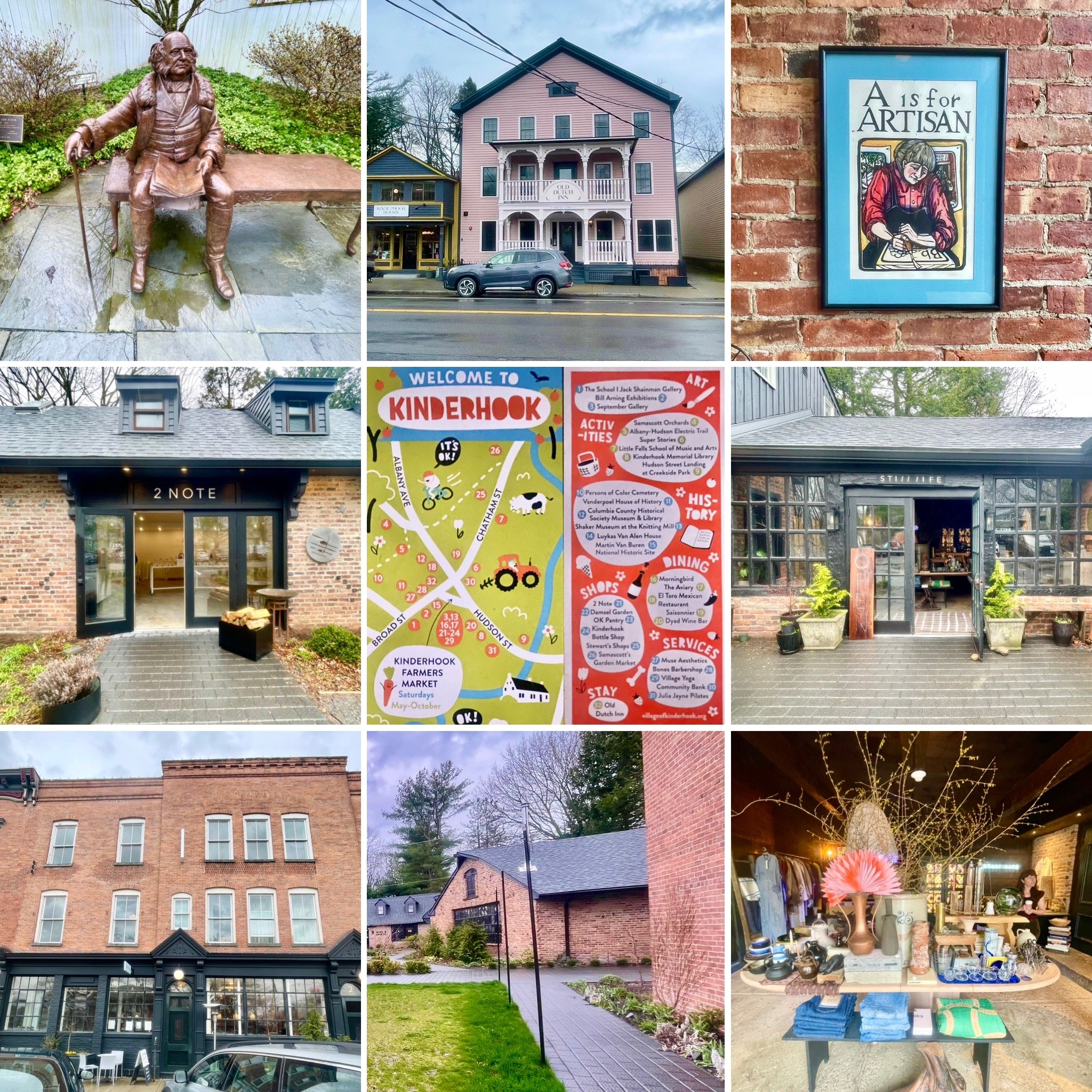 KINDERHOOK, NY AN UPSTATE BUDDING ARTISAN HAVEN