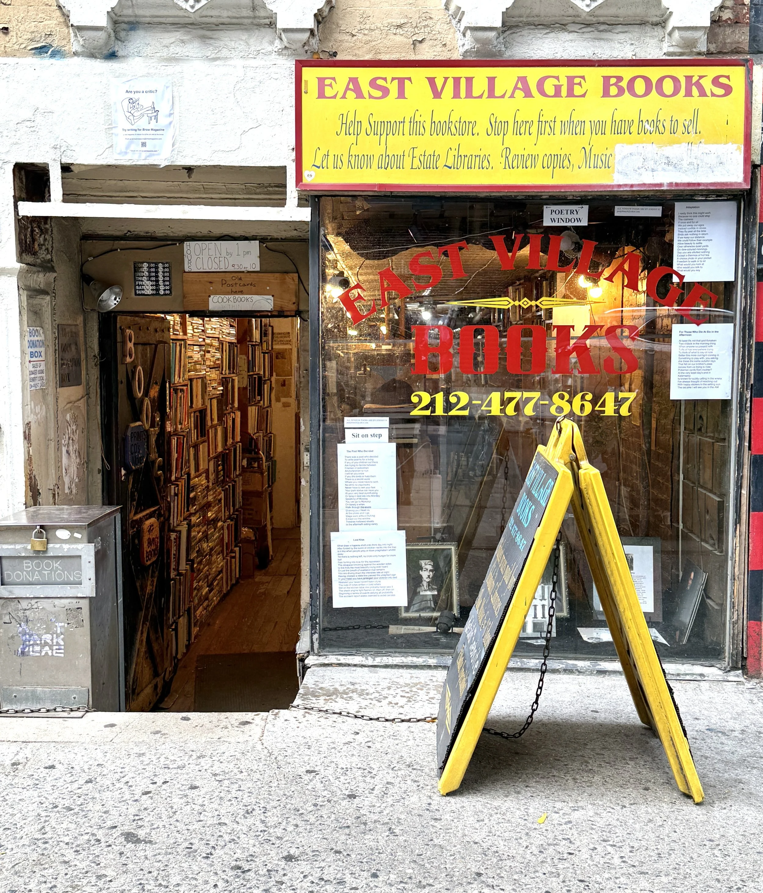 EAST VILLAGE BOOKS