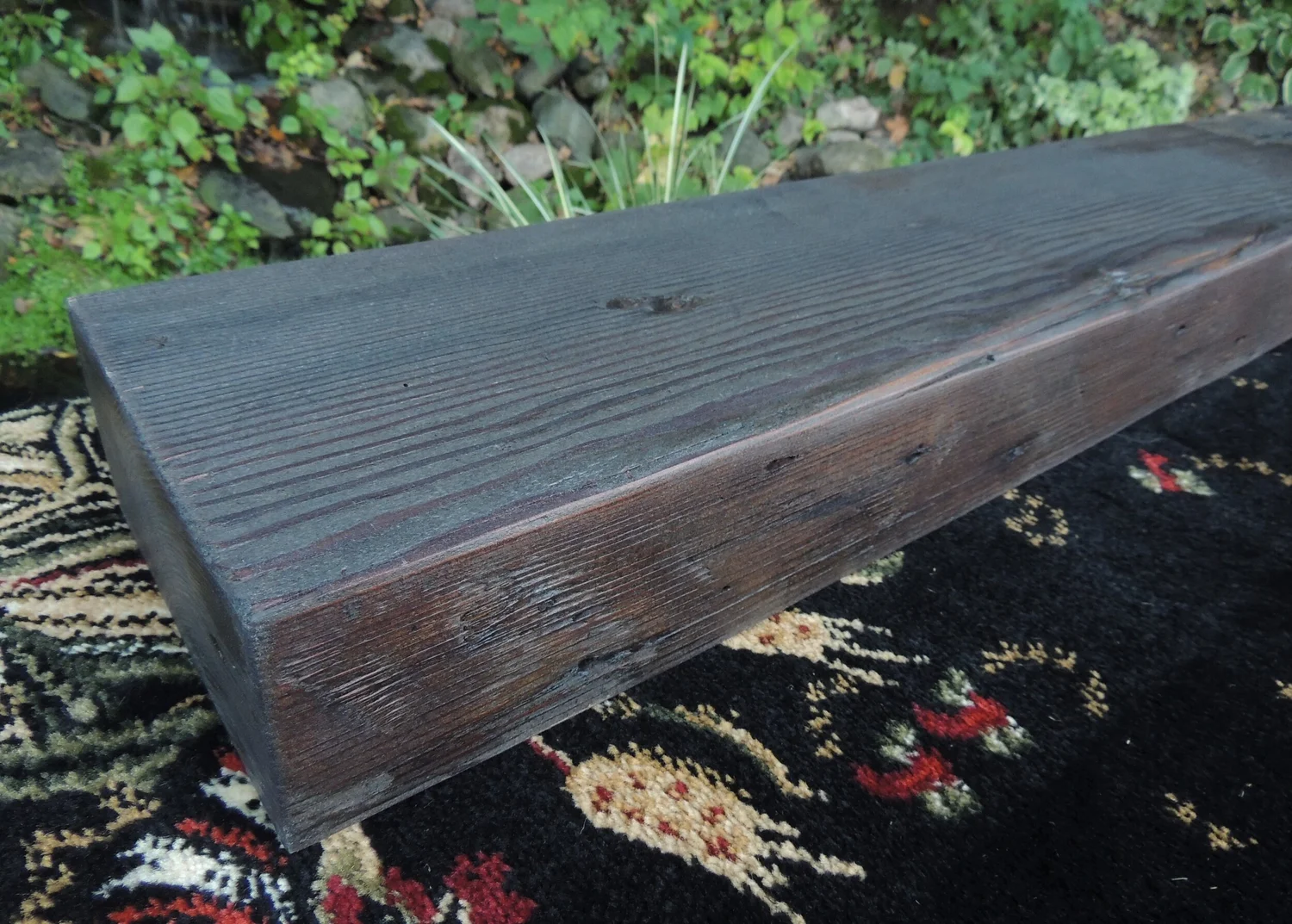 93 x 7-1/2 x 3-1/2 Fireplace Mantel // Old Growth Douglas Fir Barn Beam  Mantle // American Made // Ships Free — Harvestbilt