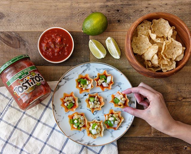 I partnered with @Tostitos to bring you this Tostitos Chunky Salsa recipe. This easy corn dip adds sweetness and crunch making it a great compliment to Tostitos Chunky Salsa. Can&rsquo;t stop snacking it!

Ingredients

1) 1 jar of  Chunky Salsa
2) 1 