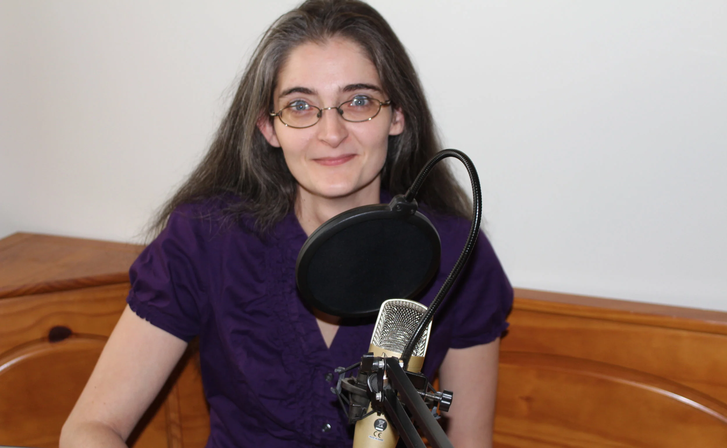 Me with my (retired) Behringer C-1 mic