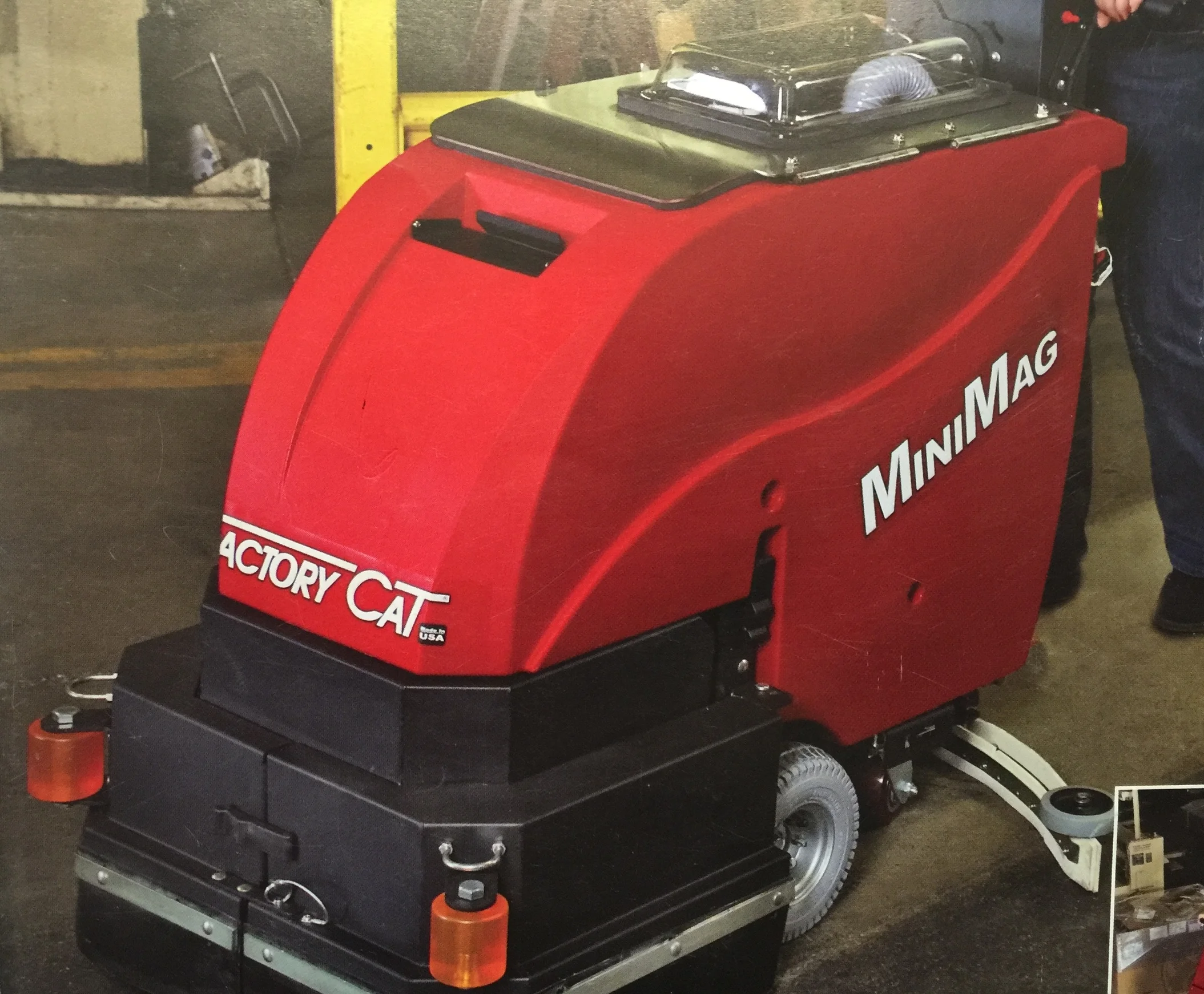 Factory Cat 150 Micro-Mag 20" Walk Behind Scrubber Self-Propelled