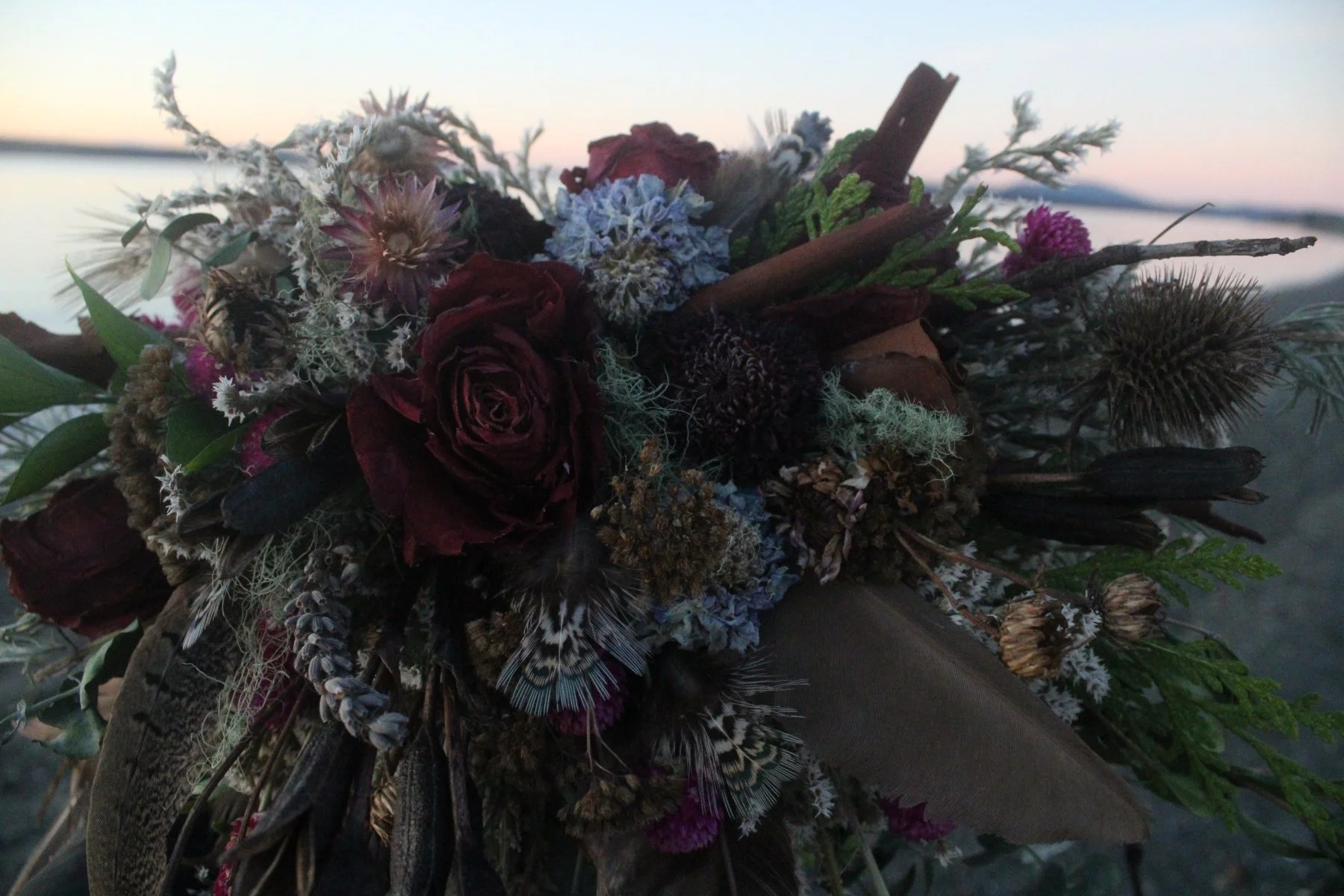 Westerwisp Dried Floral Design for Tiffany