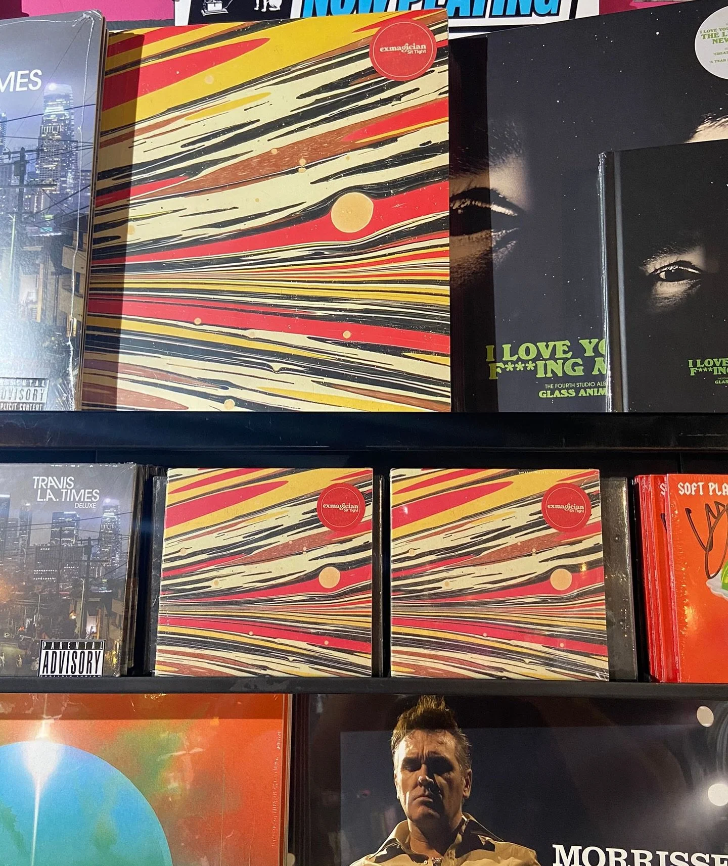 That&rsquo;s a load of Sit Tight LPs and CDs now in your @hmvbelfast_official. 
🏃🏃&zwj;♀️🏃&zwj;♂️

#exmagician #sittight #belfast #ireland #belfastmusic #irishmusic #diymusic #vinyl #bandcamp #recordstore