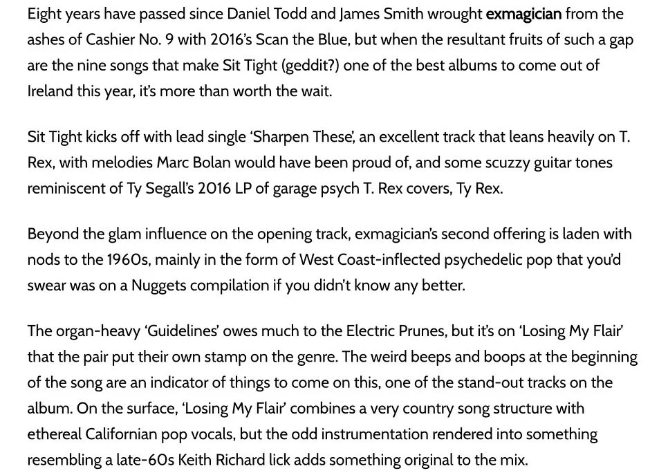 Thanks @chordblossom for this cool review of the album 💚