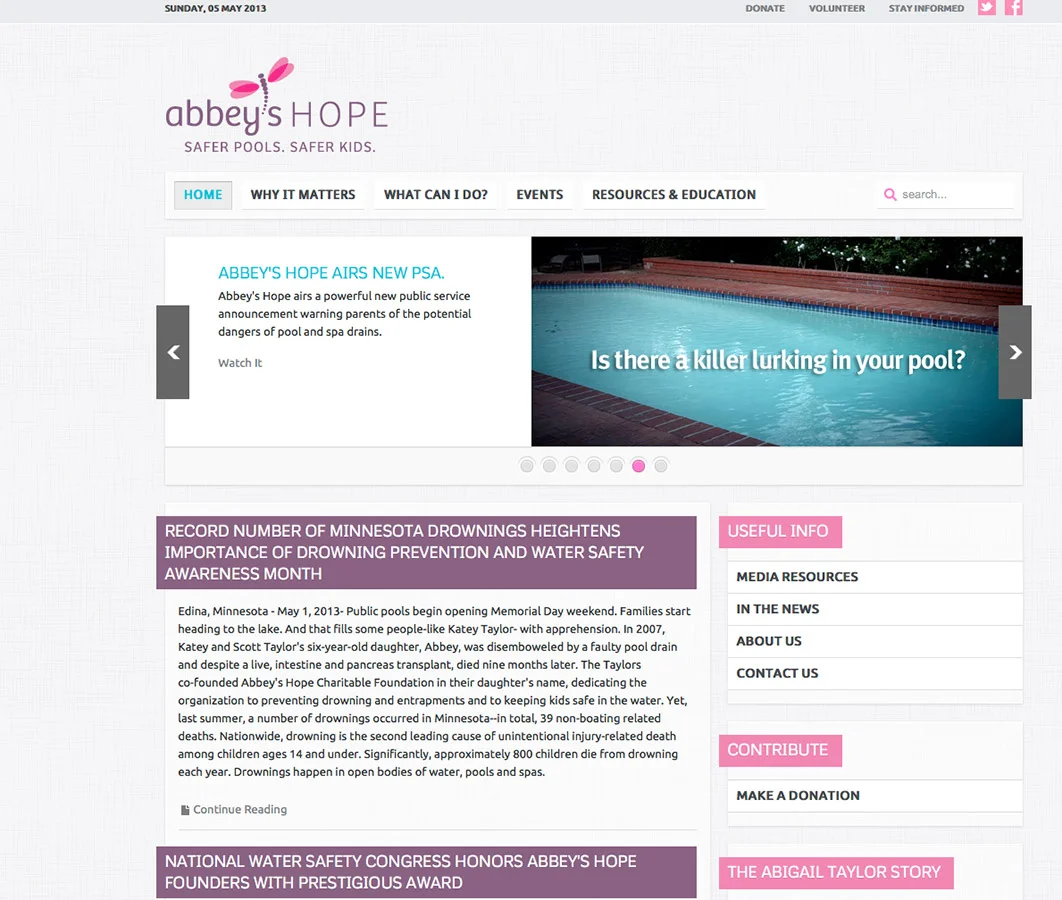  Website Home Page 