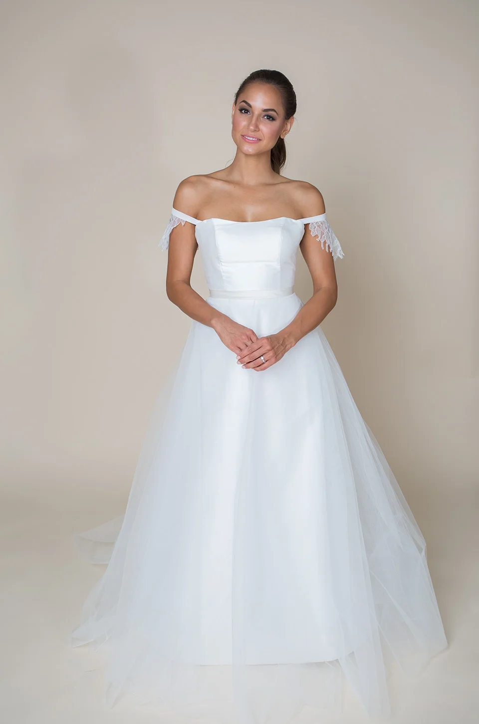 FLUTTER SLEEVES + CLARA SKIRT FRONT
