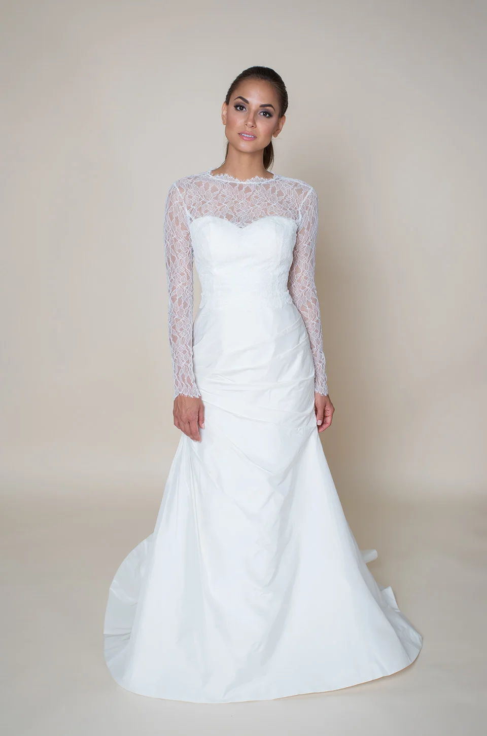 CATHERINE LONG SLEEVE COVER UP FRONT