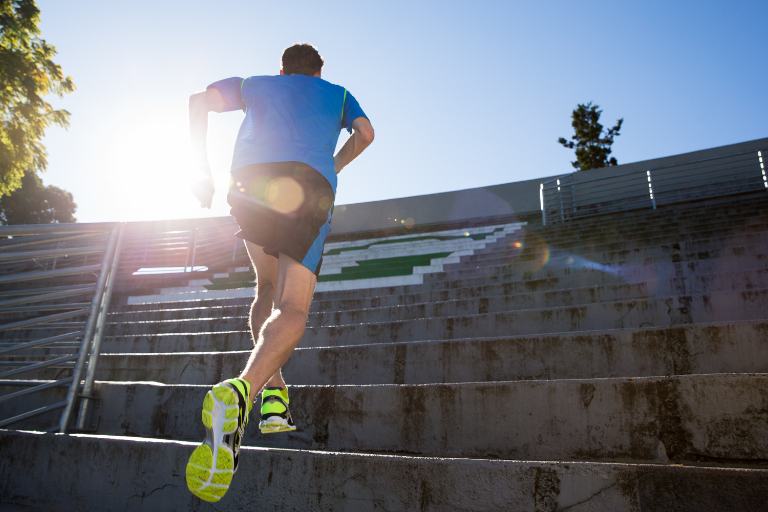  Running stairs. Green Lake, WA 