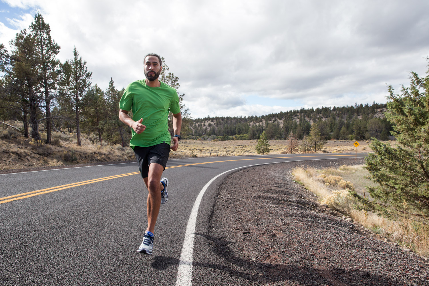  Road running. Bend, OR 