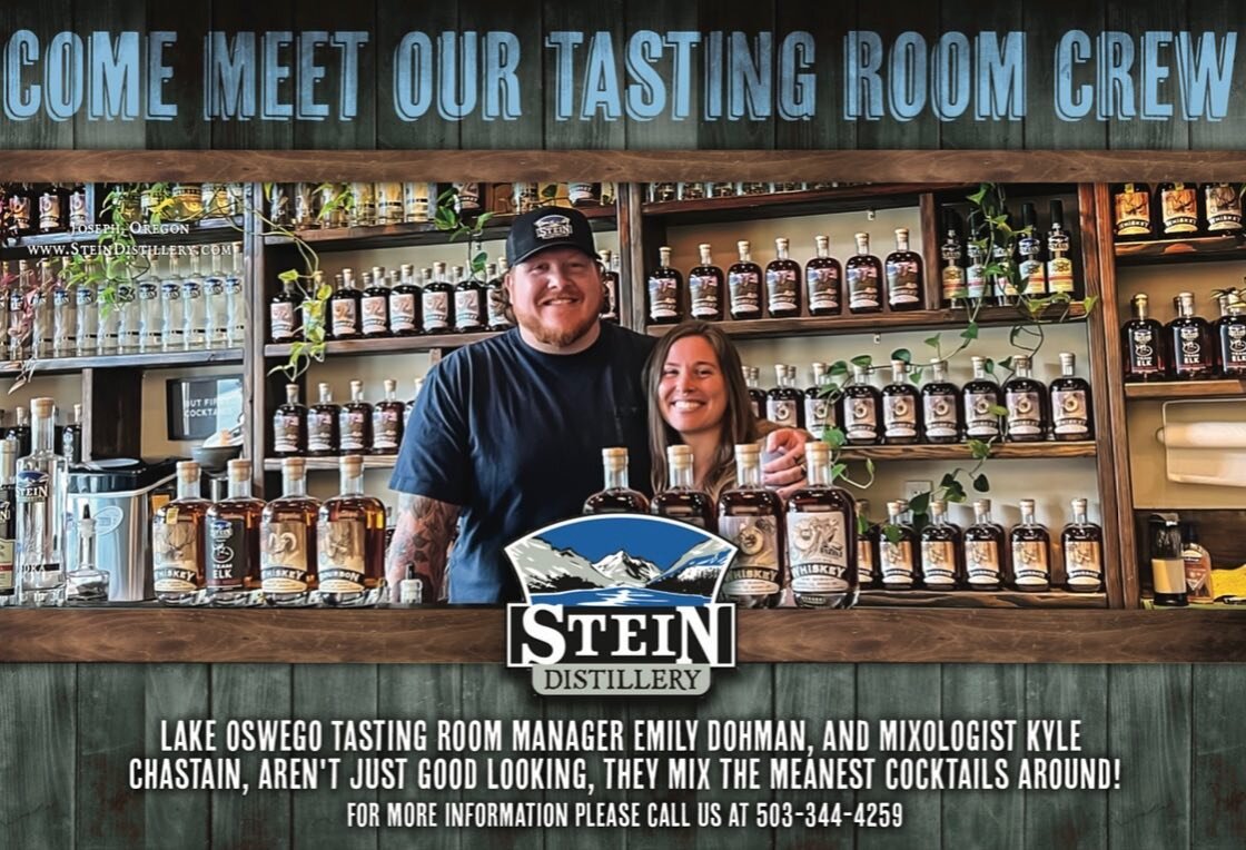 Come meet our Lake Oswego crew! 👀
.
.
.
.
.

#cocktails #craftspirits #whiskey #bourbon #rum #rye #vodka #blend #mix #drink #distill #artisancocktail #spiritforward #cheers  #craft #craftcocktails #tastingroom #community #josephoregon #oregon