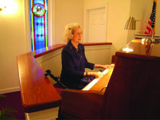 Our church pianist