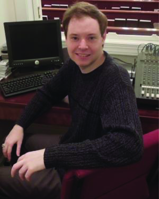 Our sound technician