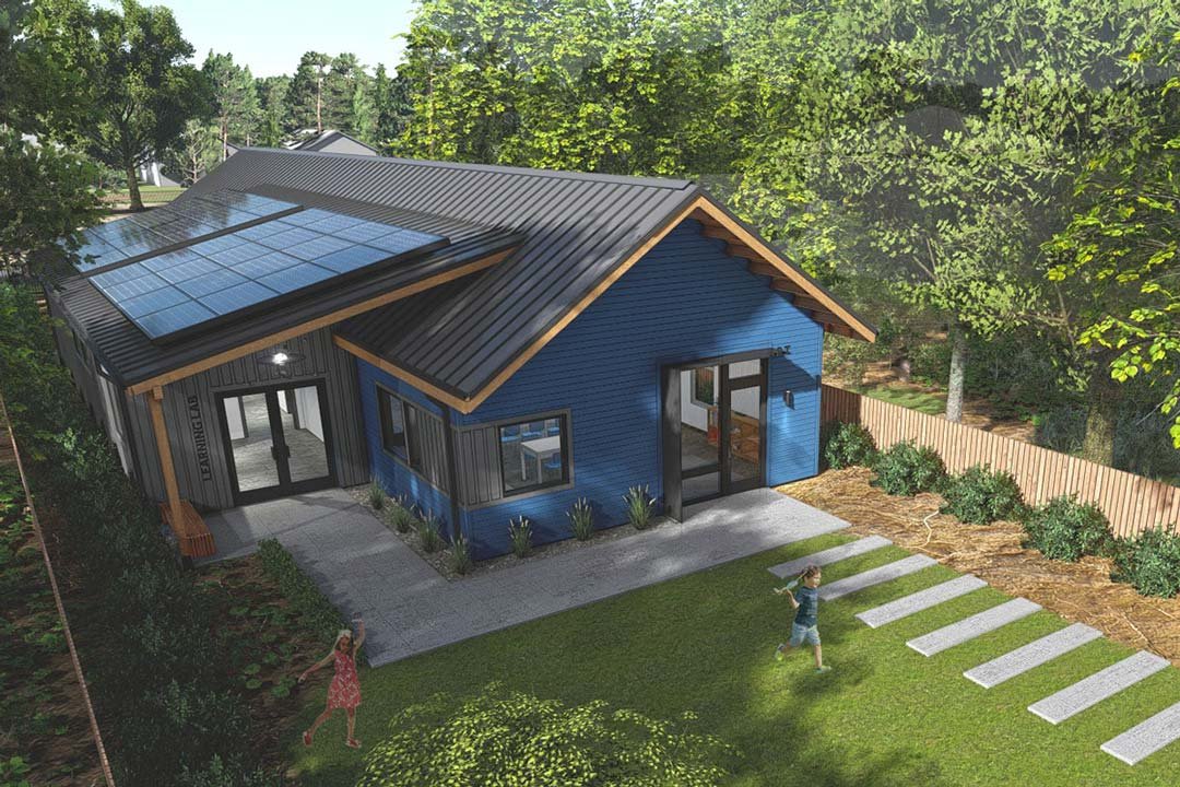 Learning Lab building Montessori School architecture, Columbia, SC.