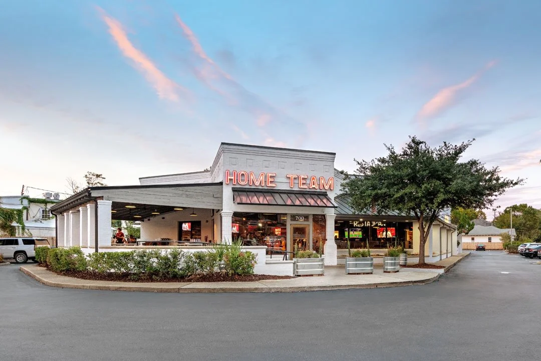 Home Team BBQ Columbia Restaurant Architecture.