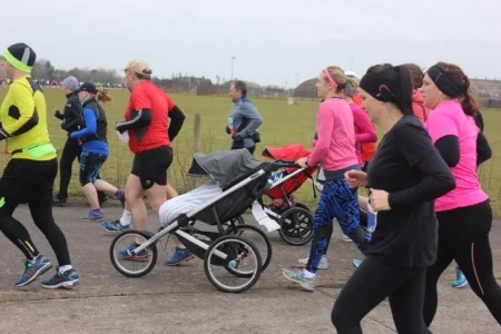Heyford Park 10k in March 2016