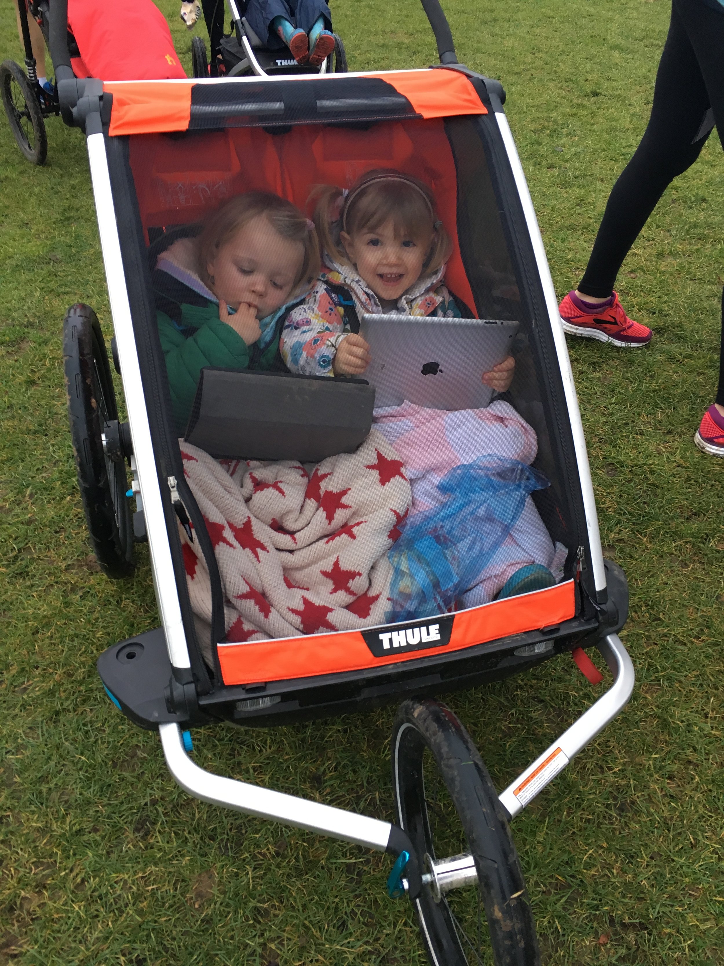 kids double pushchair