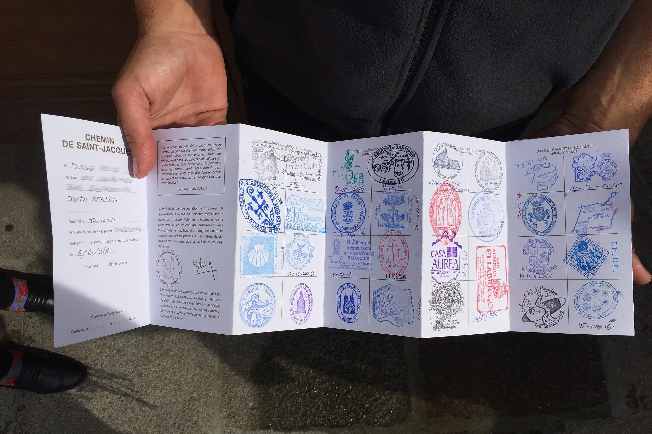 A Pilgrim’s Passport