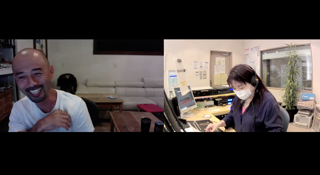 FM Radio in Hiroshima 広島県のFMラジオにて