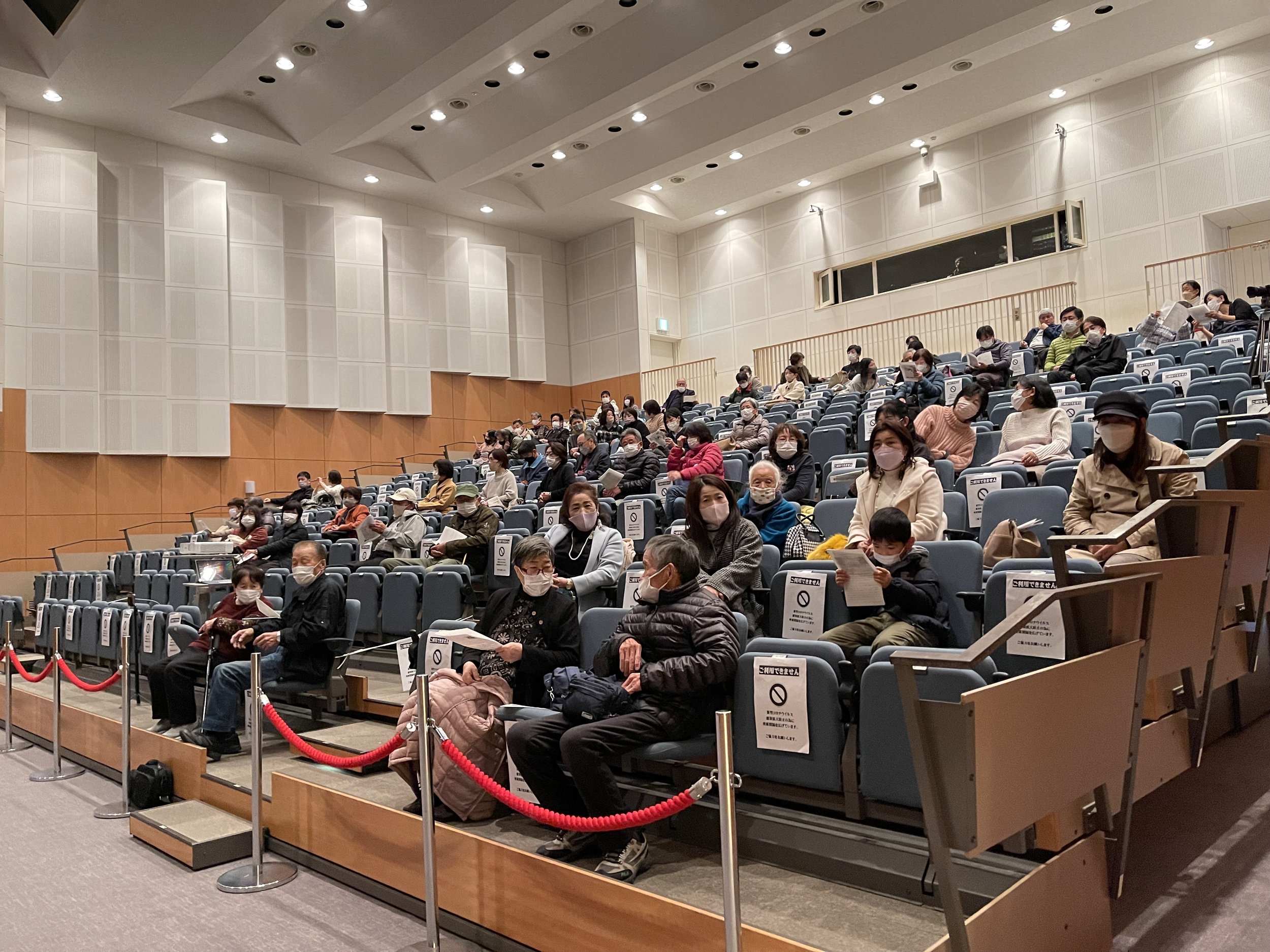 Screening in Yanai, Yamaguchi 山口県の柳井市での上映会
