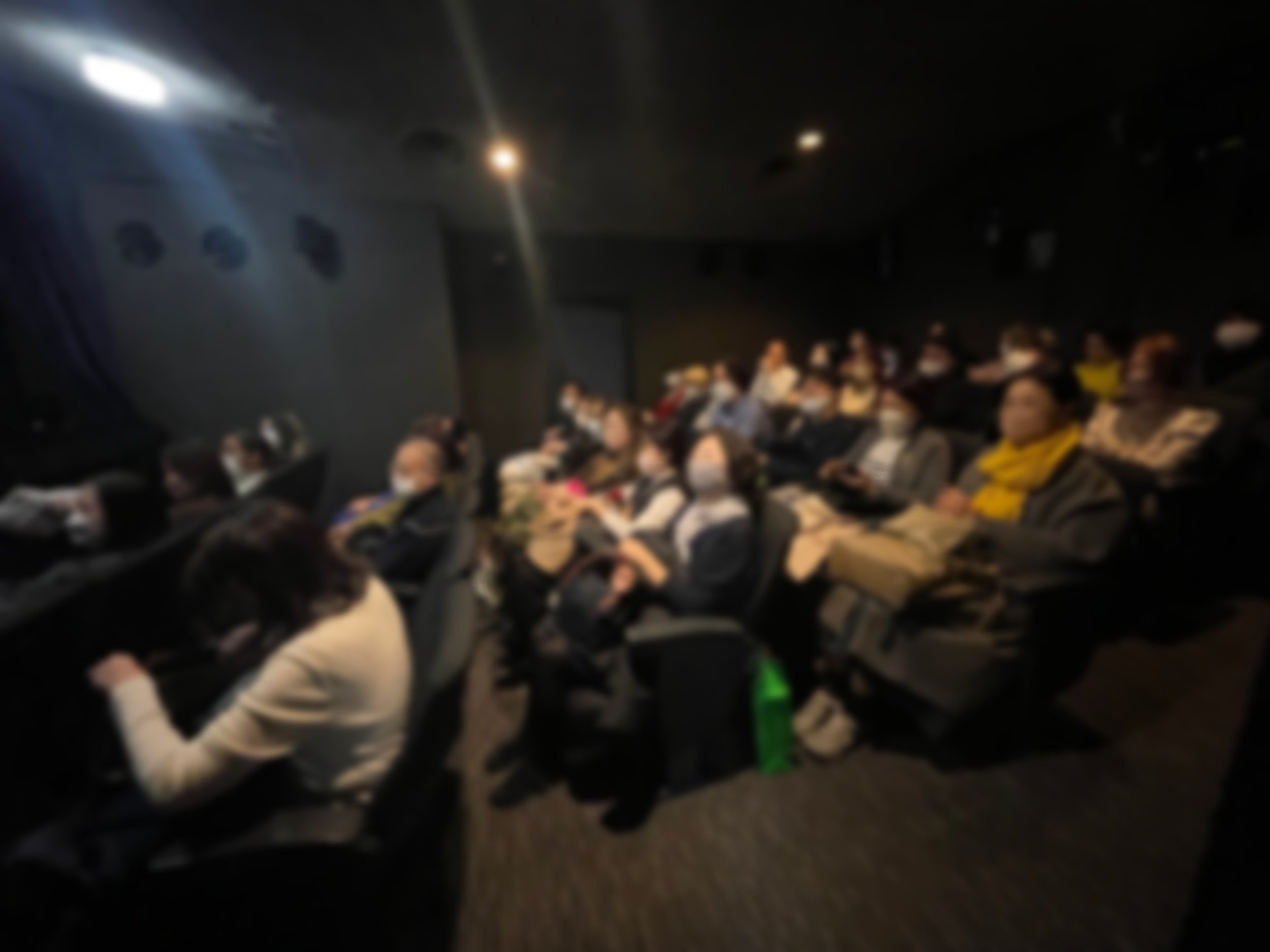 Screening in Ginza, Tokyo メディア関係者向け上映会