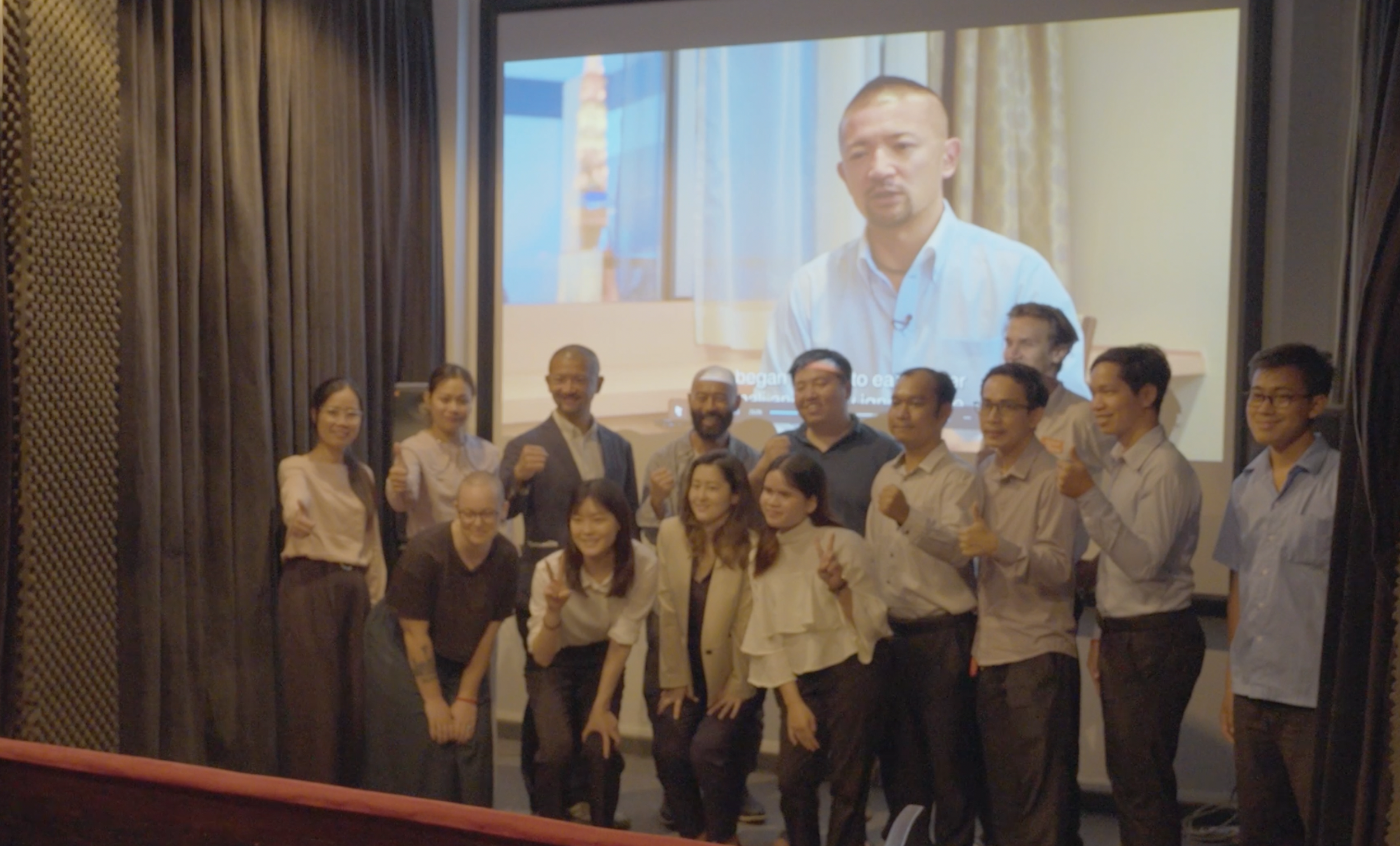 Screening in Cambodia! カンボジアで上映会やりました！！