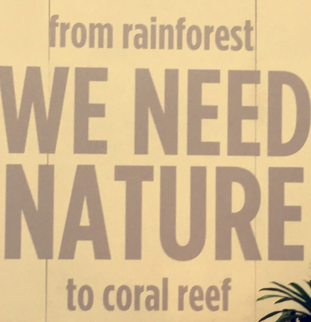 Photo taken at booth at the IUCN Congress in Hawaii.