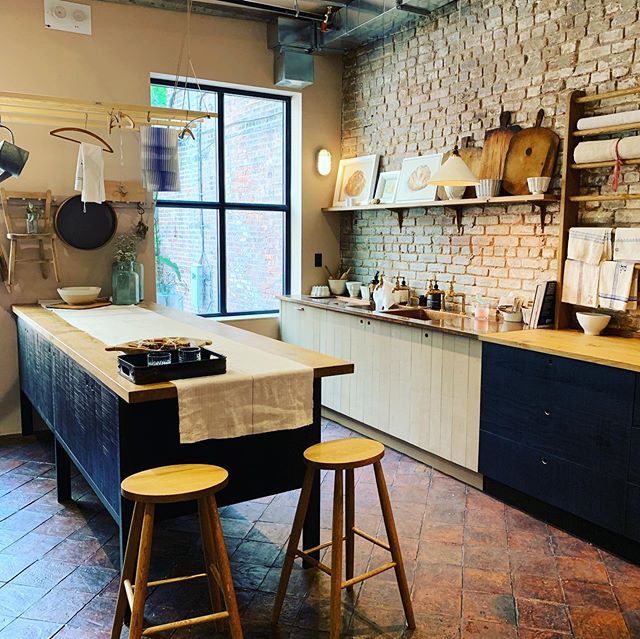 I haven&rsquo;t made it to the London showroom @devolkitchens so went to the NYC Bond Street store which was stunning. The black and white timber kitchen is the one chosen for the Huron Road project and it&rsquo;s going to be stunning. And then we ha