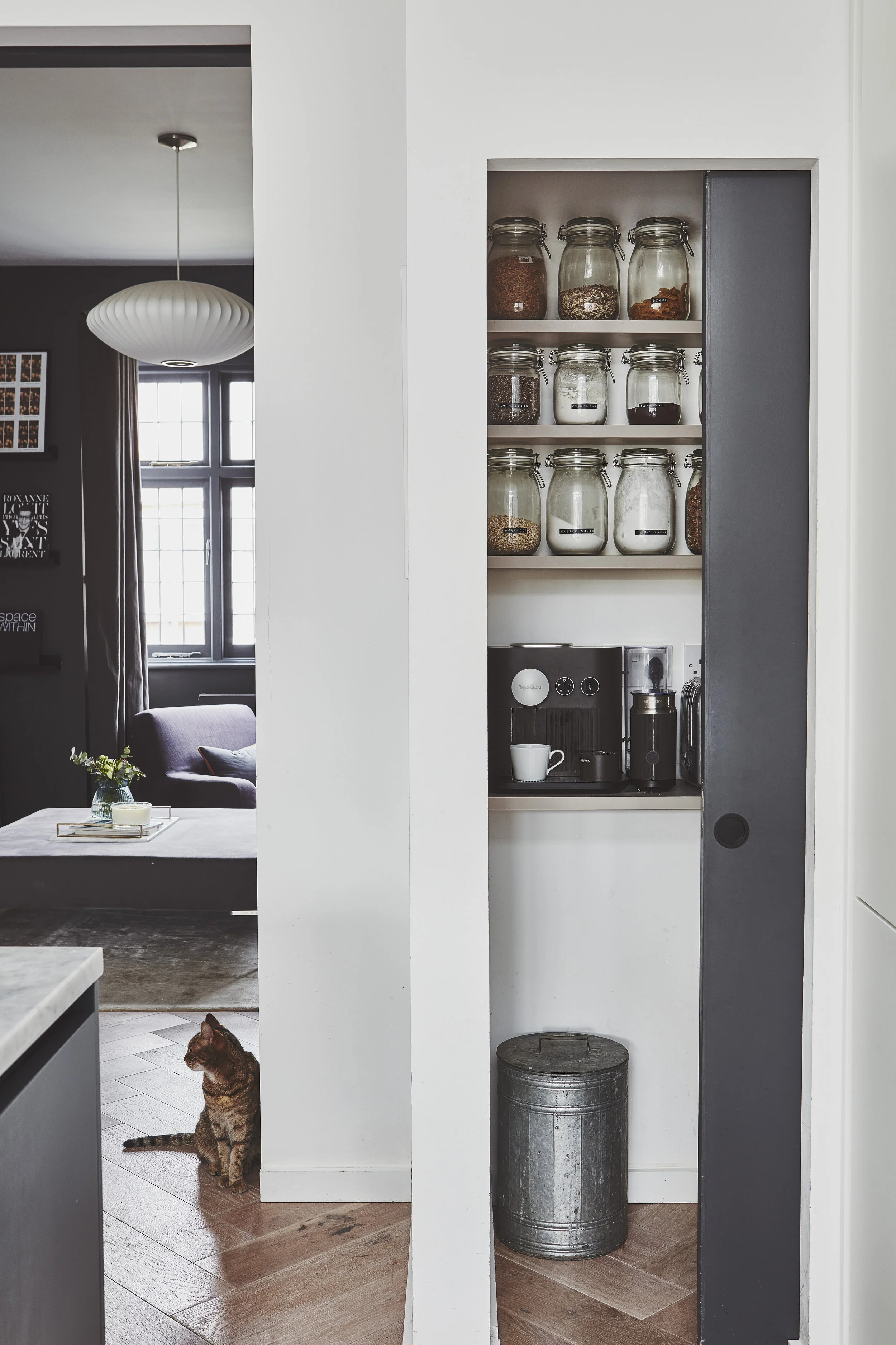 Pantry space and appliance garage in Balham, Wandsworth